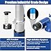 0-32% Brix Meter Refractometer for Measuring Sugar Content in Fruits Juice, Sugary Drinks, Milk Tea, Industrial Cutting Fluid Concentration Tester with ATC Function, Hydrometer in Wine Making