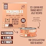 Scrumbles Natural Wet Cat Food, Meat Selection in Jelly 12x 80g - Image 4