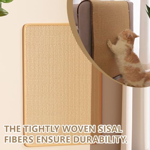 OHREN 1 Kratzmatte für Kaninchen, natürliches Krallen- und Zahnpflege, Kaninchen-Matten für Käfige, Kauspielzeug, Haustierkäfig Bettwäsche zum Beißen, Schlafen, Nisten