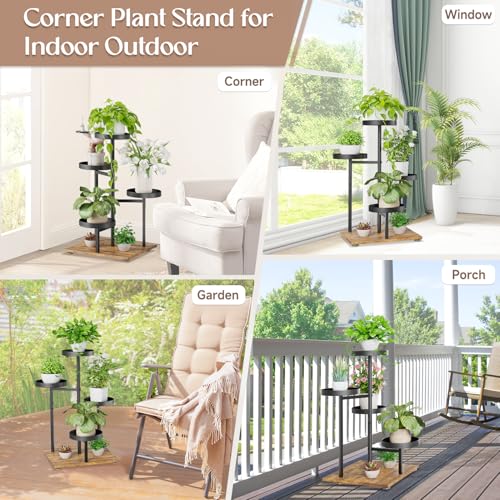 Idavosicly4tierplantstandindoortieredcornerflowerpotholdershelfoutdoormetaltallorchiddisplayrackforpatioporchgardenbalconyofficelivingroommodernblackrusticbrown Urban Country Home Decor Idavosicly 4 tier plant stand indoor tiered corner flower pot holder shelf outdoor metal tall orchid display rack for patio porch garden balcony office living room modern black rustic brown urban country home decor