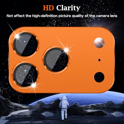 MiKoyi Camera Lens Protector for iPhone 17 Pro Max - Orange - image 7