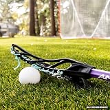 Franklin Sports Piłki Lacrosse – oficjalny rozmiar piłki Lax do ćwiczeń – gumowe piłki Lacrosse 63 mm do użytku na zewnątrz – idealne do masażu mięśni + jogi – białe, 3 sztuki