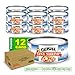 GEISHA Tiny Shrimp D.W 4oz(Pack of 12), Farmed Shrimp | Zero Trans Fat – Farm Raised – Rich in Iron(20% DV per serving) – Excellent Source of Protein(23g per serving) －Good Source of Calcium