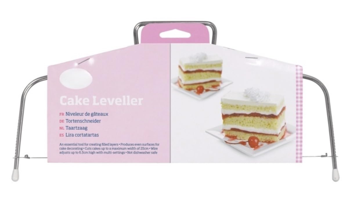 Silver Adjustable Wire Cake Leveller Cutting Cutter Tala Decoration Tool