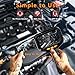 KUUAUX Endoscope Camera with Light, 1080P HD Handheld Industrial Endoscope with 4.3 Inch LCD Screen, IP67 Waterproof, Adjustable LED Lights, Inspection Camera with 16.4Ft Semi-Rigid Cable