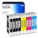 Produktbild Glliter Druckerpatronen 405 405XL Multipack für Epson 405 XL Patronen für Epson Workforce Pro WF-4820 WF-3820 WF-4830 WF-3825 WF-4825 WF-7840 WF-7830 WF-7835 Drucker (4BK 2C 2M 2Y)