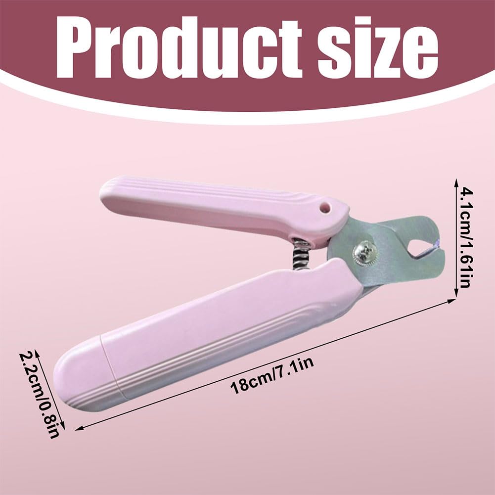 Coupe-Ongles Électrique pour Animaux avec LED Verrou de Sécurité Coupe-Ongles Universel pour Chats et Chiens