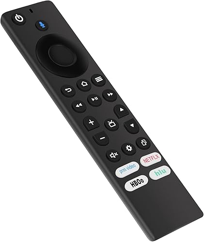 NS-RCFNA-21 CT-RC1US-21 Reemplazar el control remoto por voz NSRCFNA21 CTRC1US21 apto para Insignia Toshiba TV NS-39DF510NA19 NS-55DF710NA21