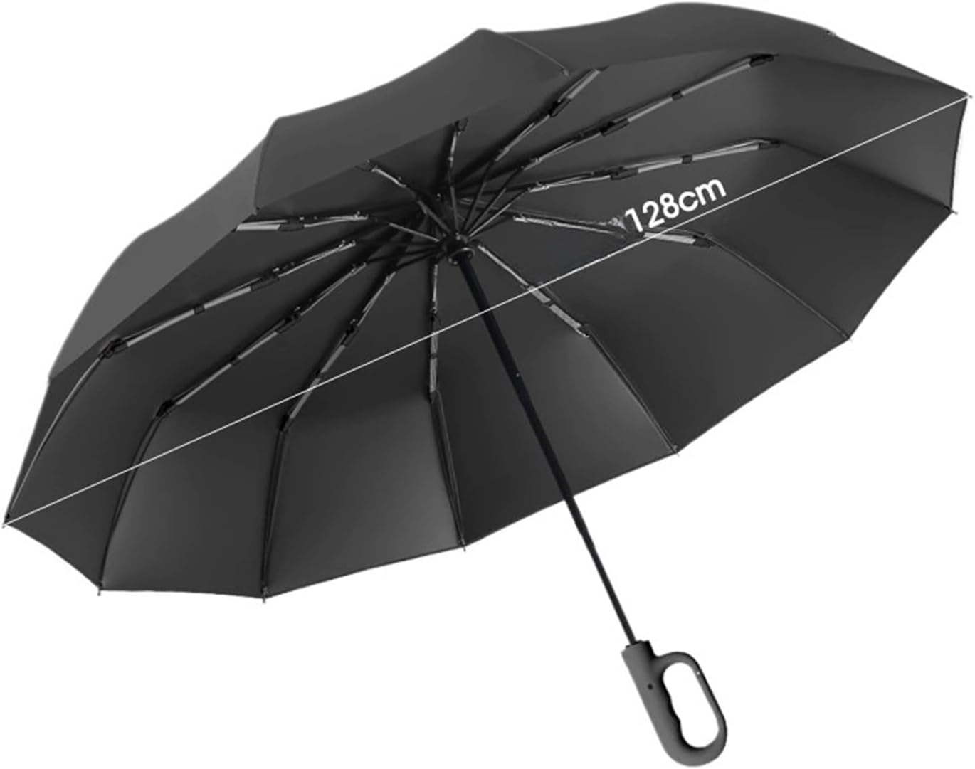 Super Sized 12 Bone Fully Automatic Portable Dual-use Folding Umbrella