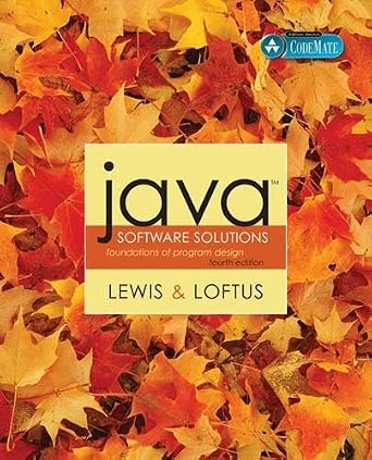 Buy Java Software Solutions: Foundations of Program Design ...