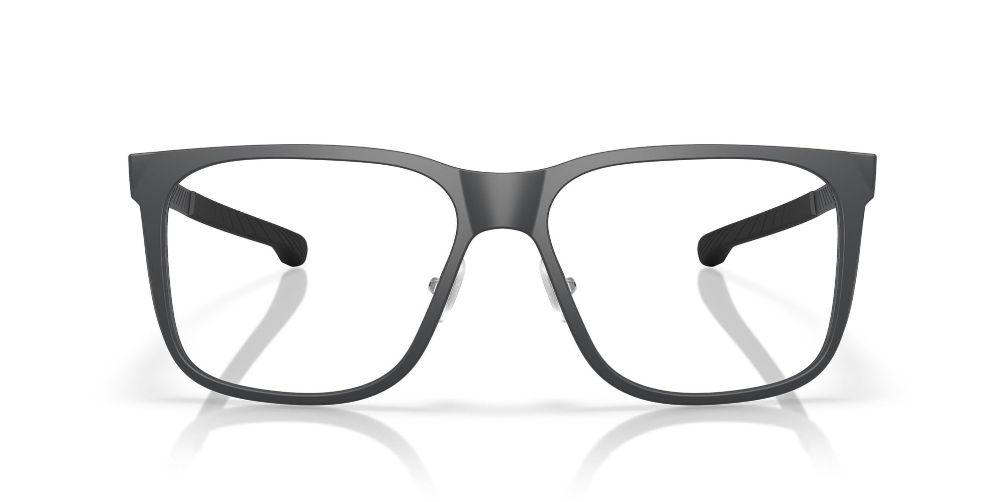 Oakley Men's OX8182 Hip Tone Square Prescription Eyewear Frames, Matte Carbon/Demo Lens, 60 mm