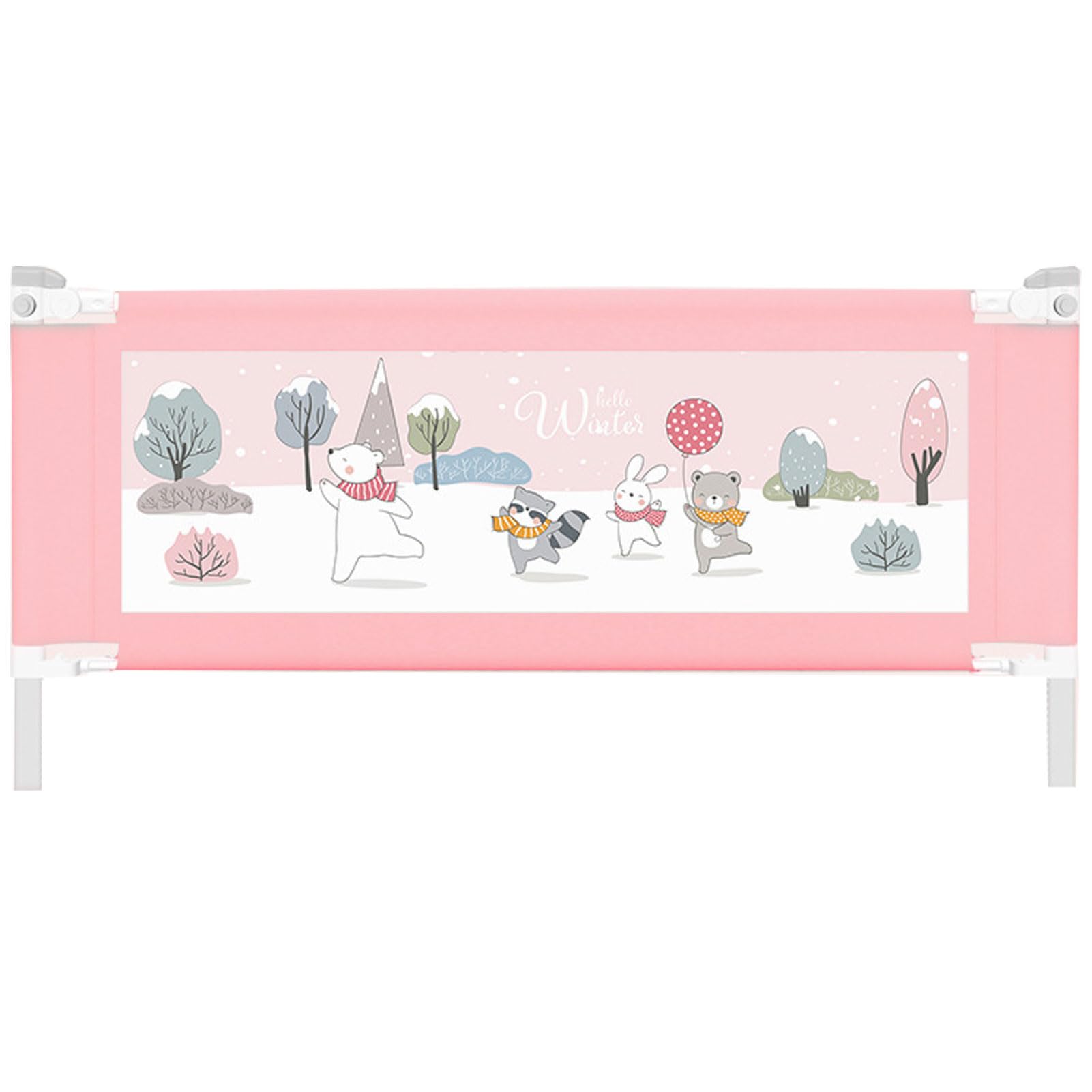 Barandillas de Cama para niños pequeños, Extra Altas con 24 Niveles de Ajuste de Altura, Modelo Mejorado de barandillas de Seguridad para Cama Infantil, Especialmente diseñadas par