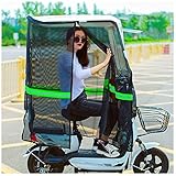 [Desmontable]: el techo del automóvil multifuncional está completamente cerrado y es desmontable, lo que es conveniente para el desmontaje y montaje. Se puede desmontar cuando el clima lo permite, y se puede instalar y utilizar durante la temporada de lluvias.