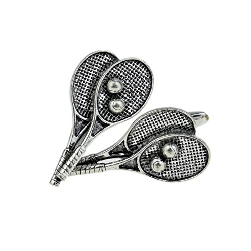 Gemelos para hombre RGT raquetas de tenis inglés miniatura 1