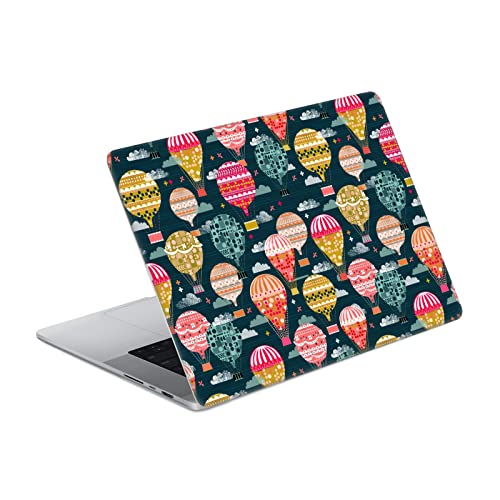 Autocollant MacBook Pro 14 A2442 poésie ballons voyagez depuis votre bureau