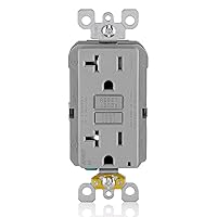 Vista 16 de Leviton Combinación GFCI de autoprueba SmartlockPro de 15 A con USB tipo A y tipo C en pared, cargador USB para teléfonos inteligentes y tabletas