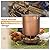 Solution4Patio 50LB No-Waste Chicken Feeder, Large Capacity Gravity Dispenser with Spill Control & 16 Feeding Ports Poultry Feeder for Outdoors & Hen Coop (Brown)
