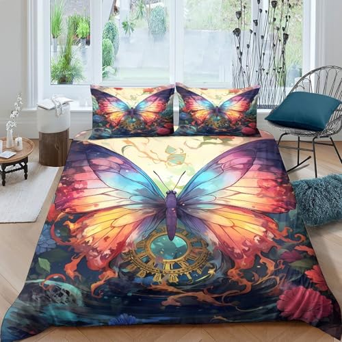 Housse de couette boxe imprimé 3D sport vintage microfibre douce
