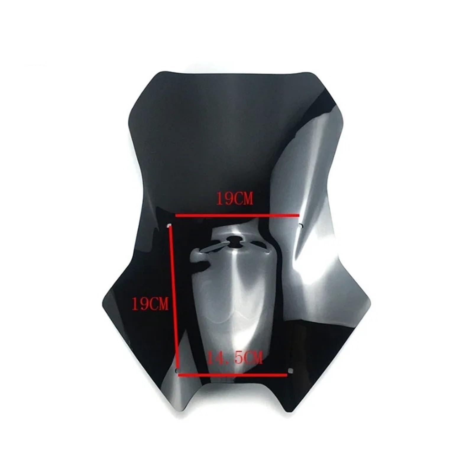 Deflektor motocykla Pasuje do HONDA XADV 750 2021 2022 2023 2024 X-ADV 750 2021-2024 XADV750 Osłona przedniej szyby motocykla spojler przedłużający szyba przednia(Black)