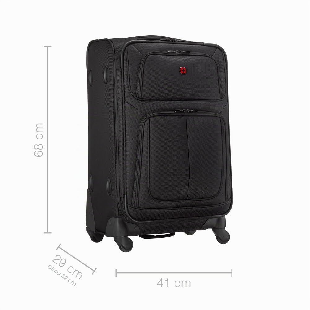 WENGER Sion Trolley in Tessuto, Espandibile, Uomo Donna, Viaggi Vacanze