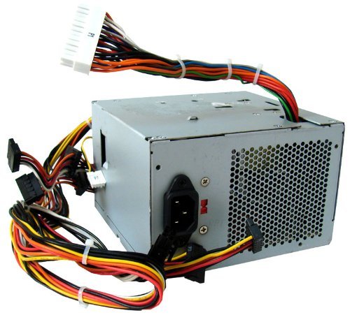 Dell KH624 375watt Power Supply PSU Power Brick For Dimension 9200, XPS 410, 420, 430, Precision Workstation T3400 Desktop (DT) Systems, Compatible Dell Part Number: PH344, Other Part Numbers: PS-6371-1DF2-LF, Compatible Model Numbers: N375P-00, L375