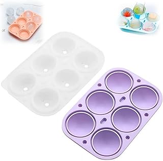 Jello Egg Molds, Silicone Egg Bite Molds, for Chocolate, Jello,Ice Cube (Purple)