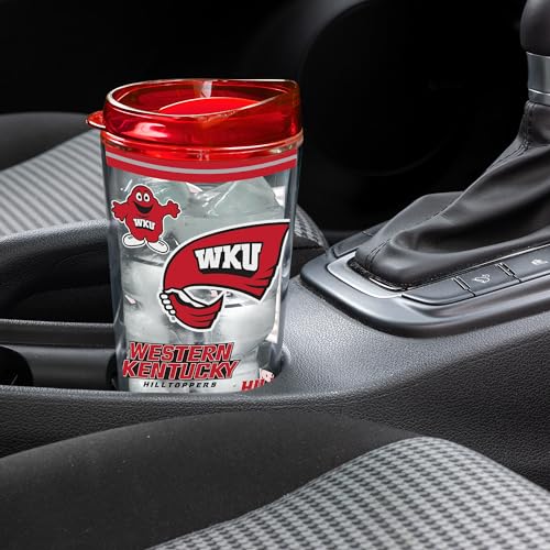 Image of Rico Industries NCAA College Double Wall Mayhem 16oz Or 20oz Tritan Tumbler W Lid