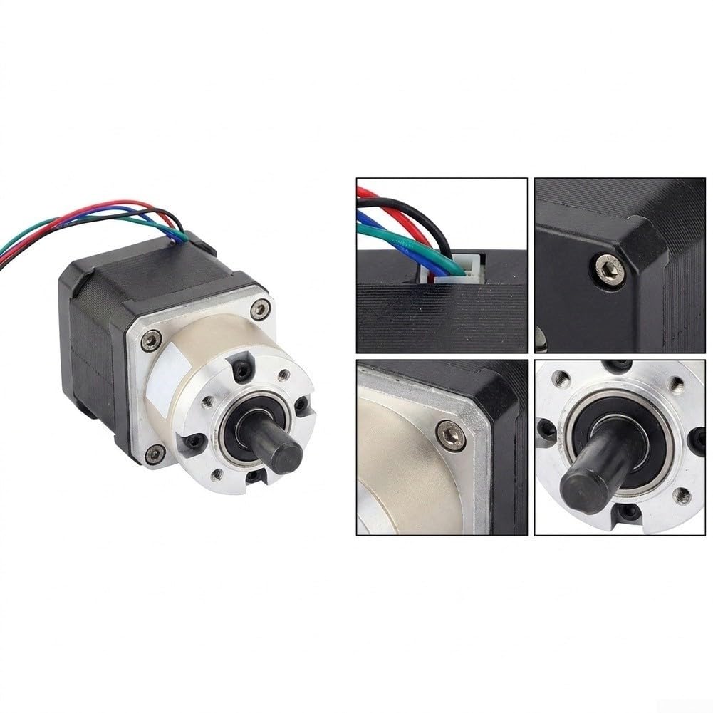 Motor de engranaje de alto par 24 V CC para automatización