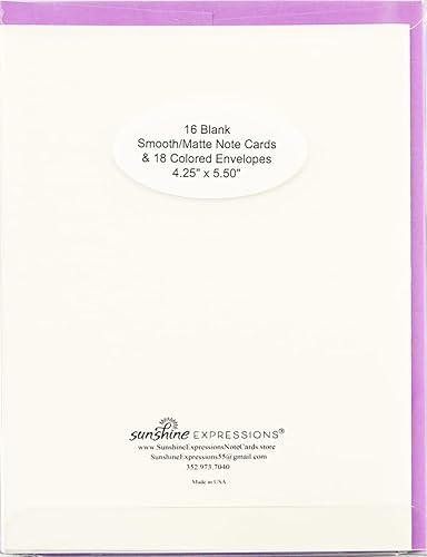 Miniatura 121 de Blooming Flowers – Orquídea Phalaenopsis – Tarjetas fotográficas de alta gama, pesadas y suaves, 8 con 10 sobres de colores, juego en caja