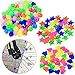 TEESIN Decorazioni per Bicicletta Bicycle Spoke Beads Ruota della Bicicletta Clip Perline in Plastica Colorata Biciclette Accessori per bambini 144 Pcs