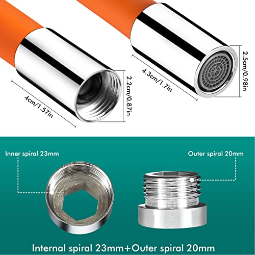 Prolunga per rubinetto, 50 cm, tubo di prolunga