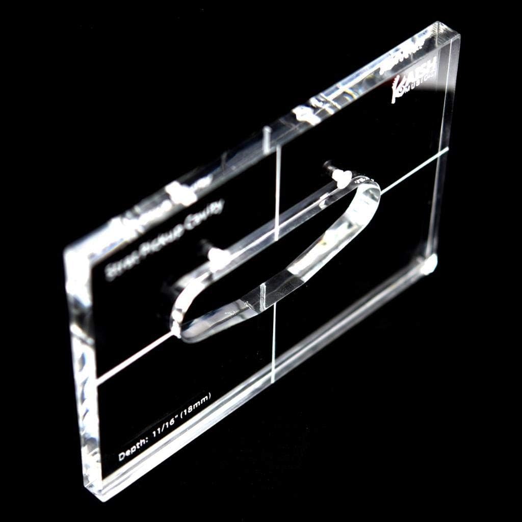 Dopro Acrylic Single Coil Pickup Routing Template Pickup Templates 2pcs Whole Set