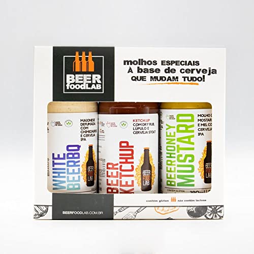 Kit de 6 Molhos Especiais a base de Cerveja para Sanduiche 1 51bc4iVJscL