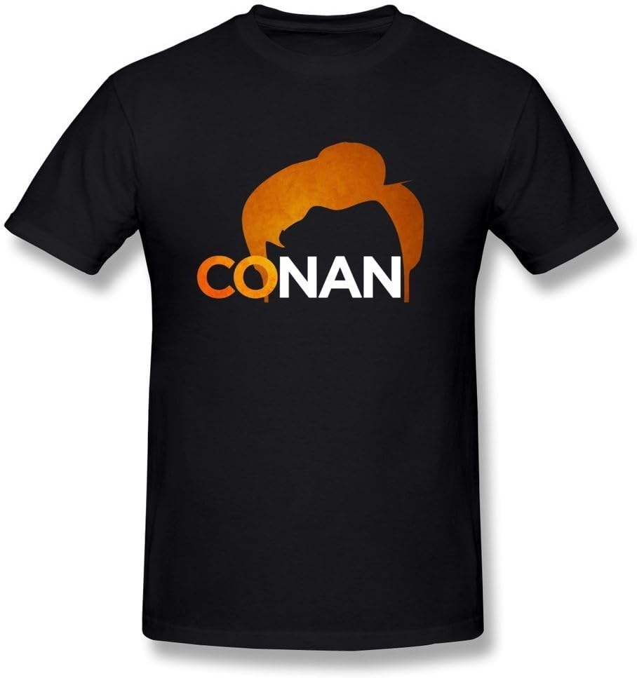 Men's Conan Christopher O'Brien T Shirt L Black