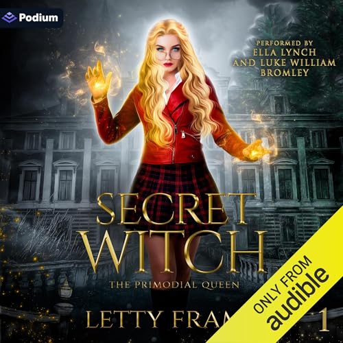 Secret Witch Audiolibro Por Letty Frame arte de portada