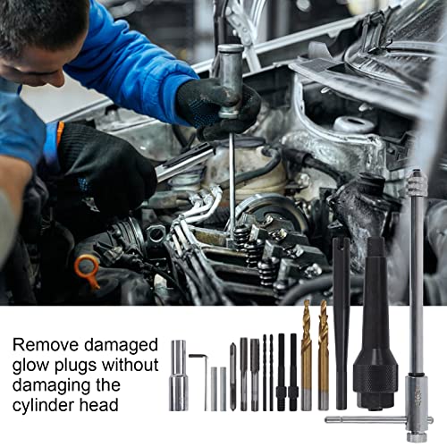 Borstract Ferramenta De Remoção De Vela Brilhante, Adaptador De Broca Extrator, Kit De Soquete Estre