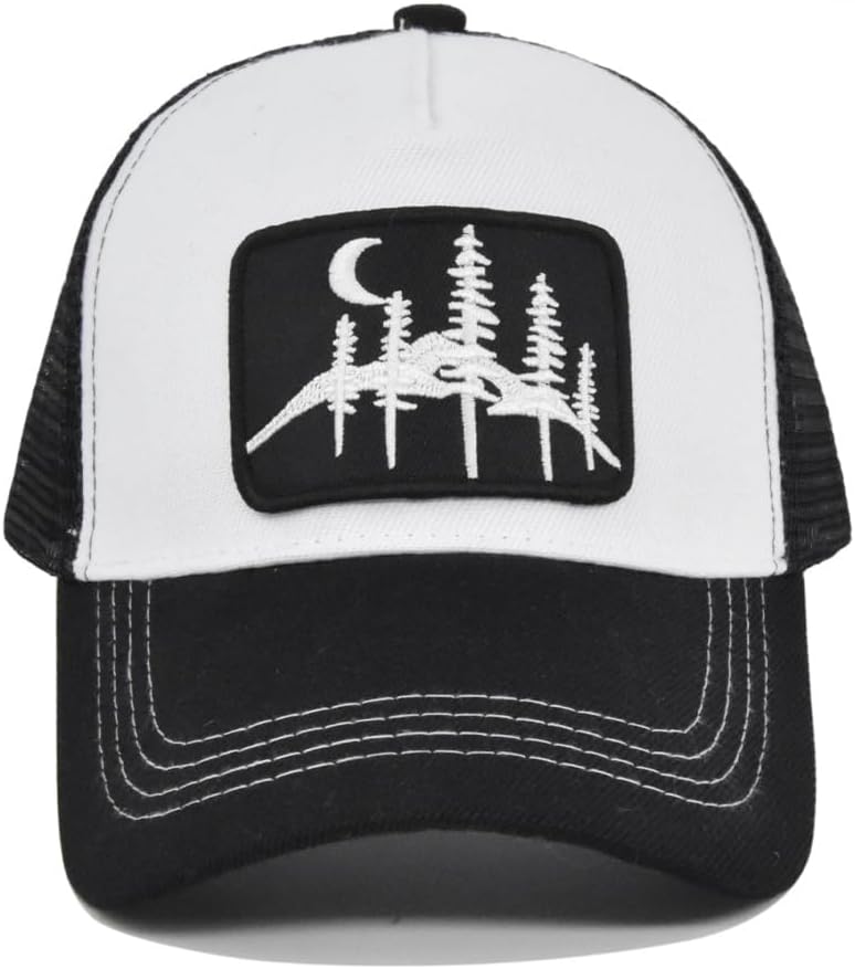 TheChic Mesh Bigfoot Hat Unisex Mammoth Headwear Adjustable Cap for Hunting & Hiking& Fishing Golfing