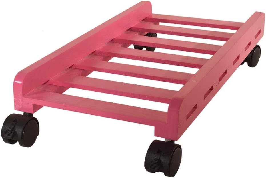 CPU Stand Tower Stand CPU Stand Cart Mobile CPU Stand Wood Desktop Host Chassis Bracket Tray Pulley Cooling Chassis Base Mobile Bracket Computer Tower Stand (Color : E) (F)