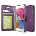 iPhone 6 case, iPhone 6S case, INVELLOP Purple iPhone 6 6S case cover slim Leather Wallet case iPhone 6 6S 4.7