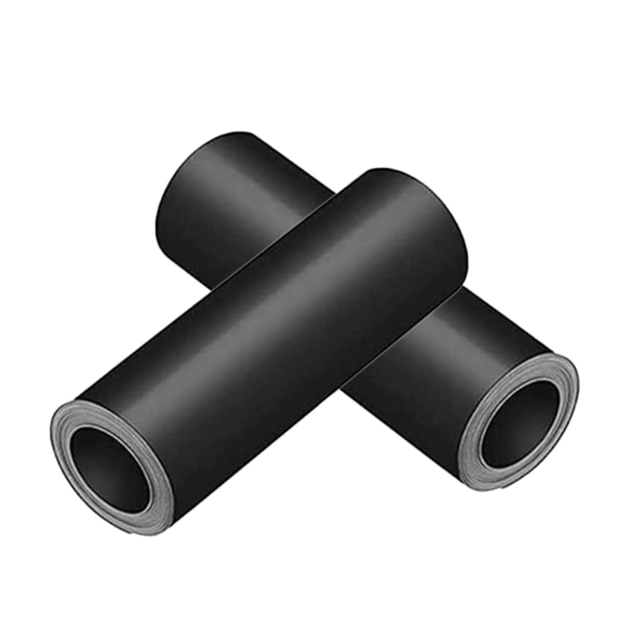 Copertura Magnetica per Sfiato Stufa 2 Pezzi in Gomma Nera | Tappi per Tiraggio, Riduce Dispersione Termica, Fissaggio Magnetico, Confezione Doppia