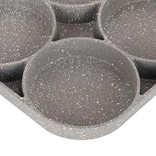 SALUTUY Frigideira para panquecas, frigideira de alumínio para crepe de panqueca