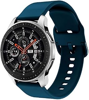 Syxinn Compatible for 22mm Strap Galaxy Watch 3 45mm/Galaxy Watch 46mm/Gear S3 Frontier/Classic Straps Band Silicon Wristband Bracelet for Moto 360 2nd Gen 46mm/Huawei Watch GT 2 46mm/Ticwatch Pro