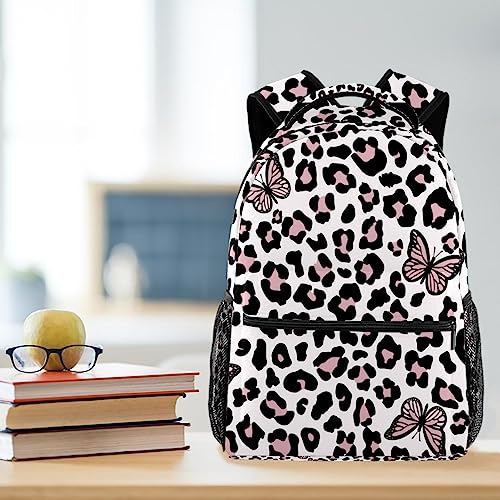 Sac à dos de voyage Campus papillons et léopard multicolore 40cm