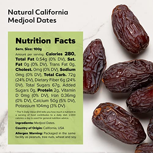 image for NUTS - U.S. - HEALTH IN EVERY BITE ! NUTS U.S. - Natural Medjool Dates
