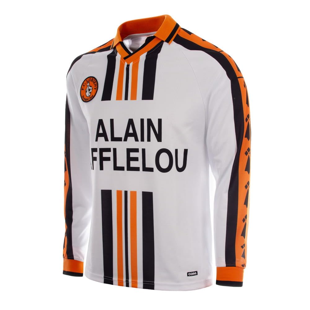 Copa - FC Lorient 2001-02 Away - Camiseta de fútbol Retro - Hombre - Blanca