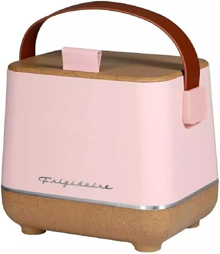 Miniatura 2 de Frigidaire Efmis310-pink Frigoríficoenfriador aislado para bebidas de 6 latas con apertura superior, corcho rosa