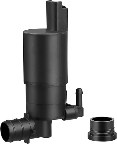 HHCSOP Bomba de limpiaparabrisas de repuesto para Nissan Titan 2004-15 | Nissan Frontier 2009-15, 2004 2005 2006 2007 2008 2009 2010 2011 2012 2013