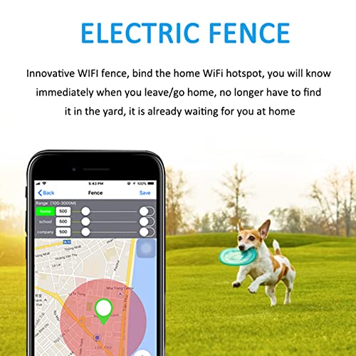 Blesiya 2 Stks Hondenkussens Finder PET BELL TRACKER GPS LOCATOR PLAATSENDE KERLAR MINI - Image 4