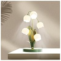 Amazon.co.jp : Nihig 花テーブルランプ、花柄ガラスランプ