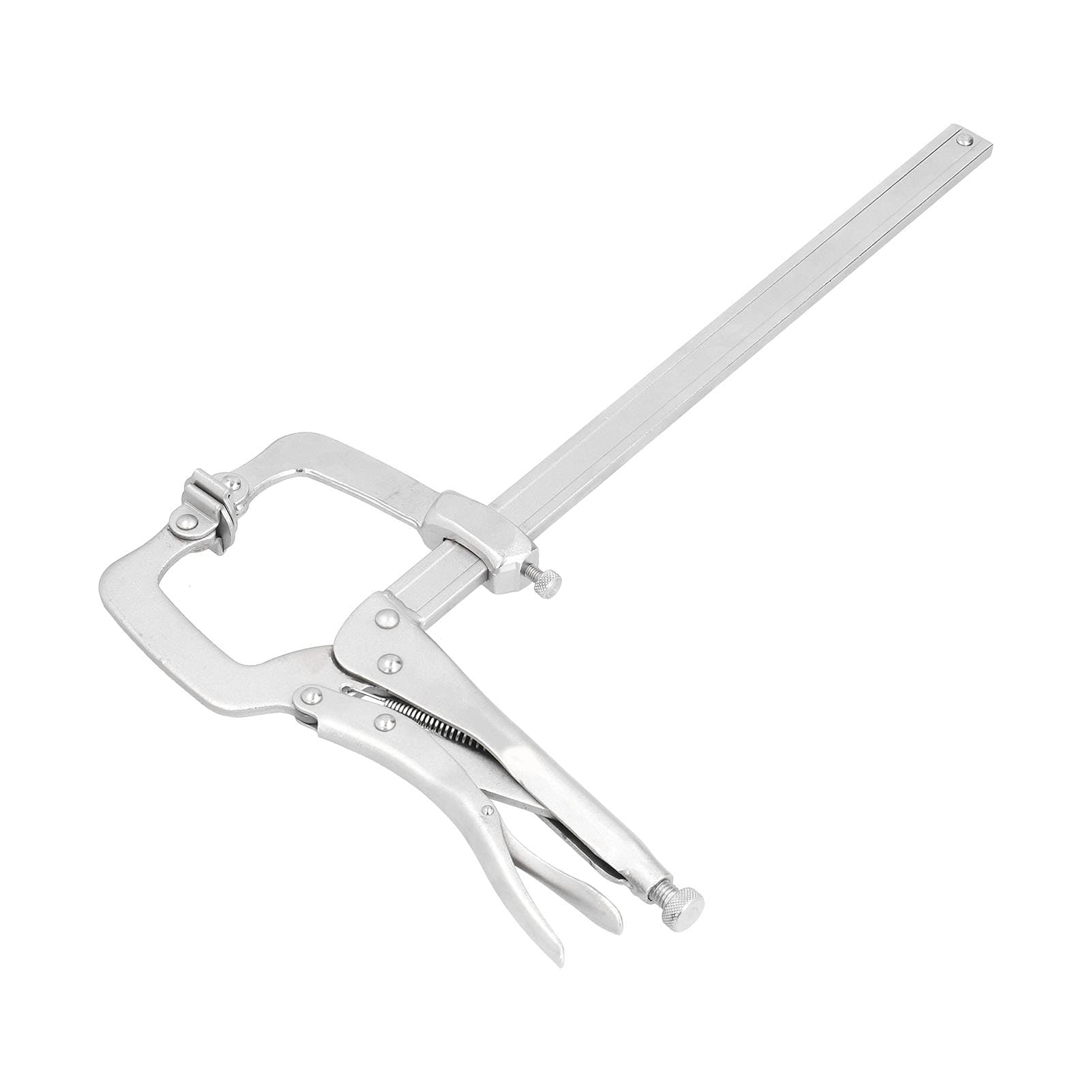 Locking Pliers, Vice Grips Pliers Welding Table Clamps Clamp Vise Heavy Duty Adjustable Sliding Rod Pliers for Woodworking, Welding and Pocket Hole Joinery (C11-Slider)